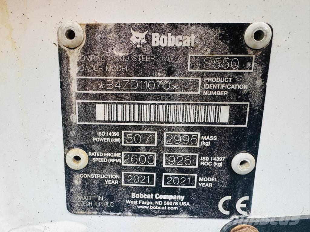 Bobcat S 550 Kompaktlaadurid