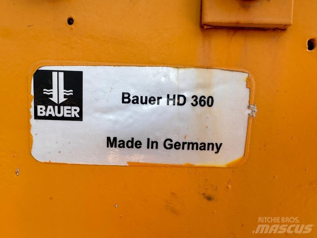 Bauer BV 1300 Puurtorude tehnika