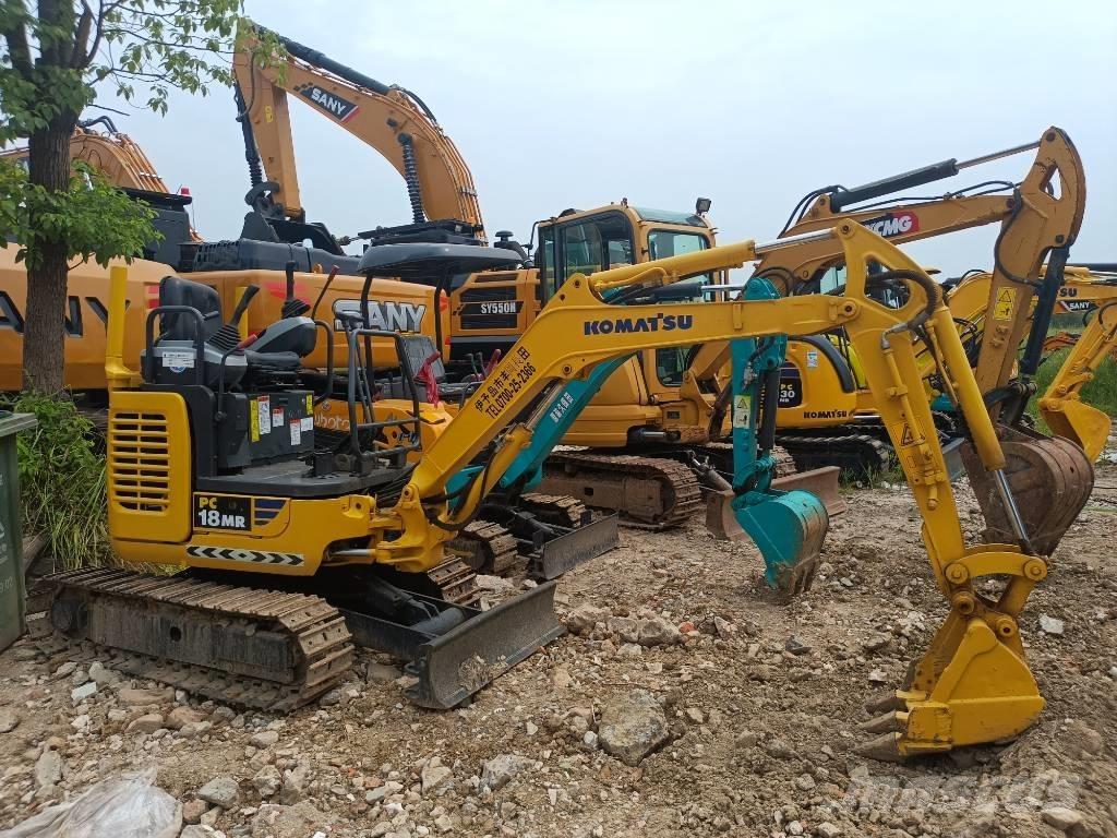 Komatsu PC 18 Roomikekskavaatorid