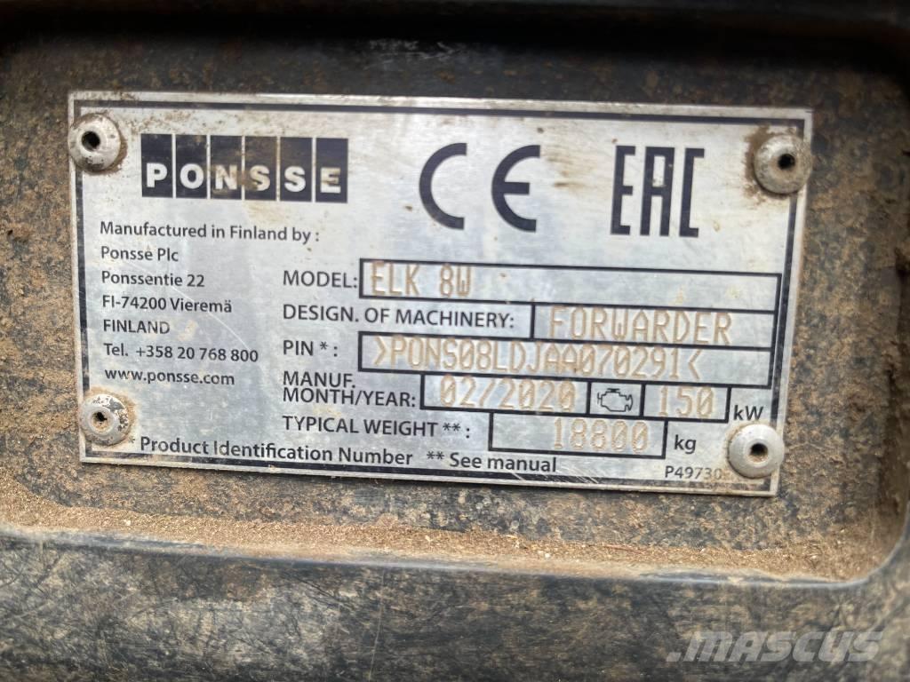 Ponsse Elk Forwarderid