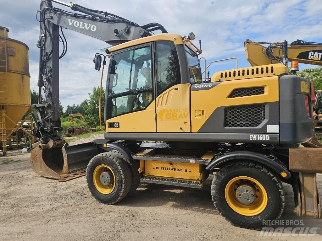Volvo EW 160 D Ratasekskavaatorid