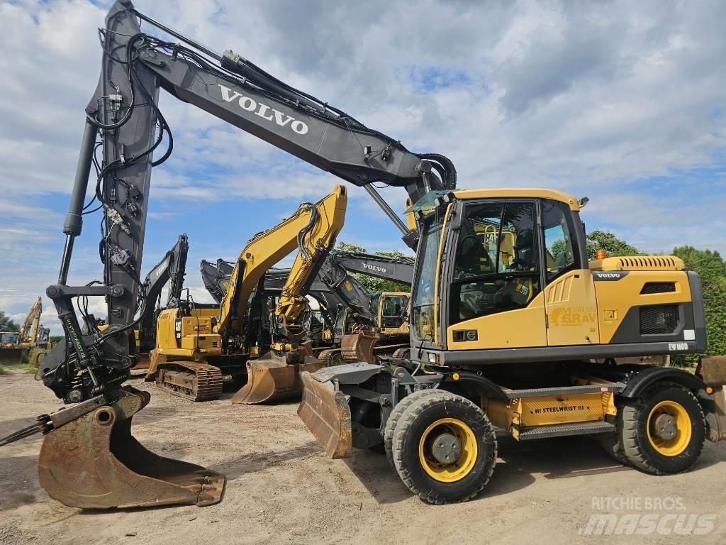 Volvo EW 160 D Ratasekskavaatorid