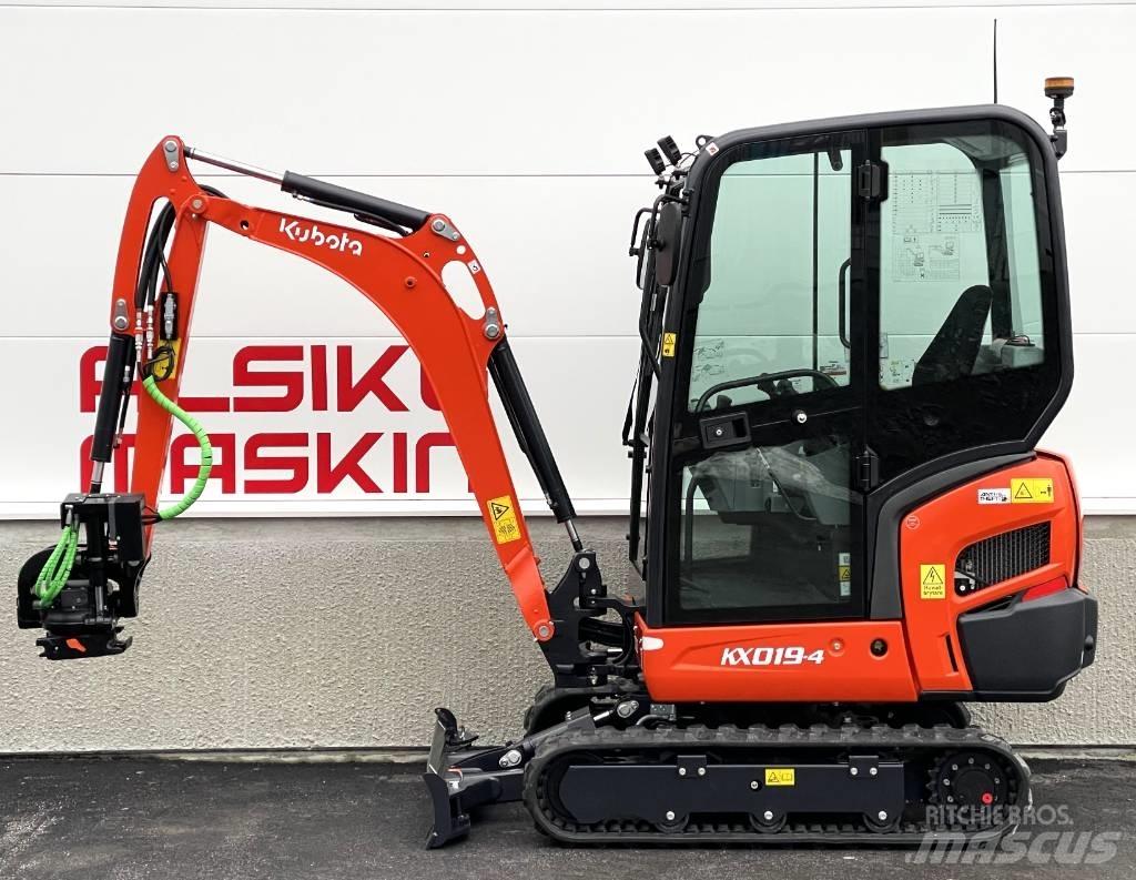 Kubota KX 019-4 Miniekskavaatorid < 7 t
