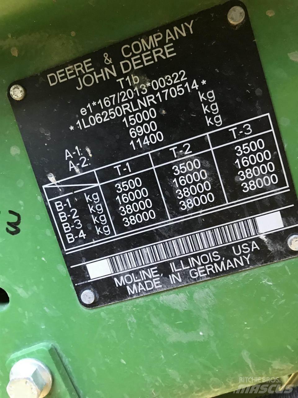 John Deere 6R 250 Traktorid