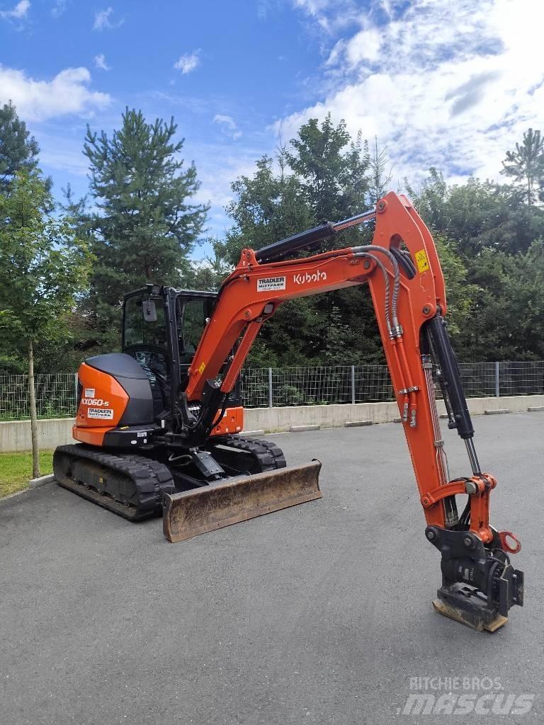 Kubota KX 060-5 Miniekskavaatorid < 7 t