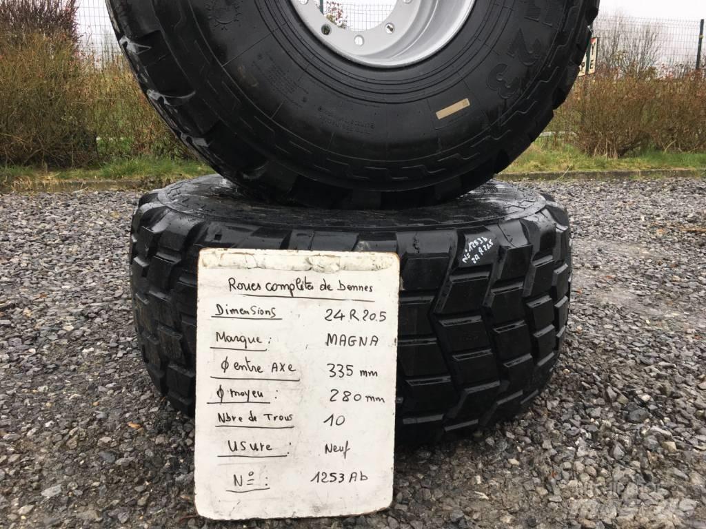  MAGNA TYRES 24R20.5 Rehvid, rattad ja veljed