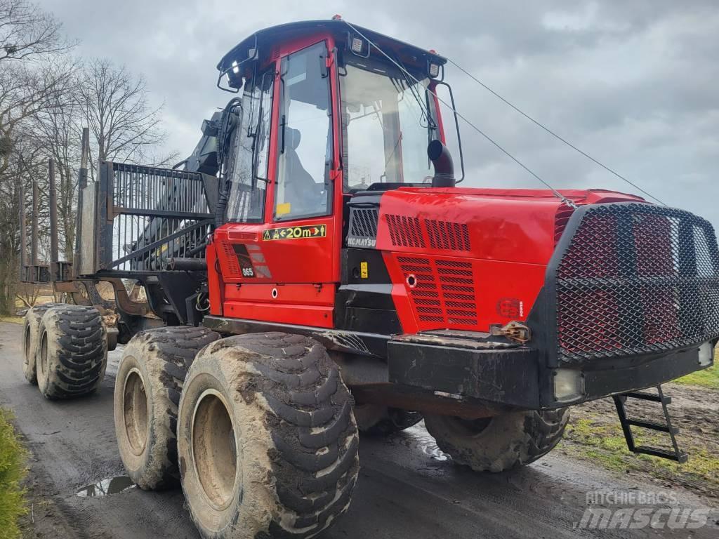 Komatsu 865 Forwarderid