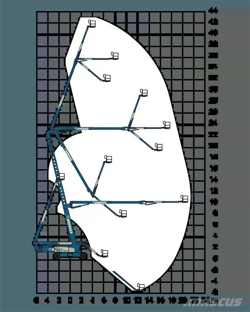 Genie ZX 135 Iseliikuvad poomtõstukid