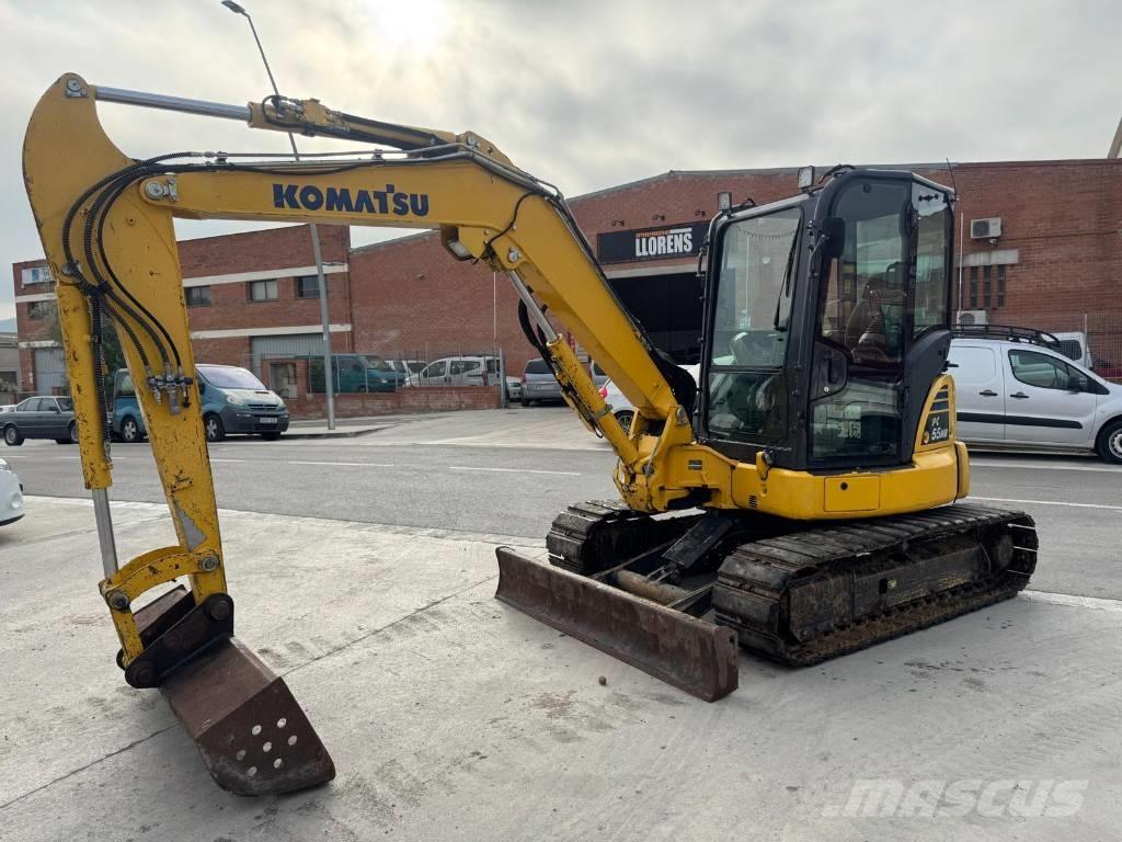 Komatsu PC 55 MR Roomikekskavaatorid