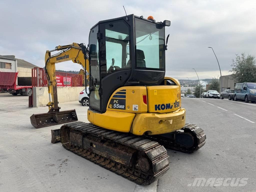 Komatsu PC 55 MR Roomikekskavaatorid