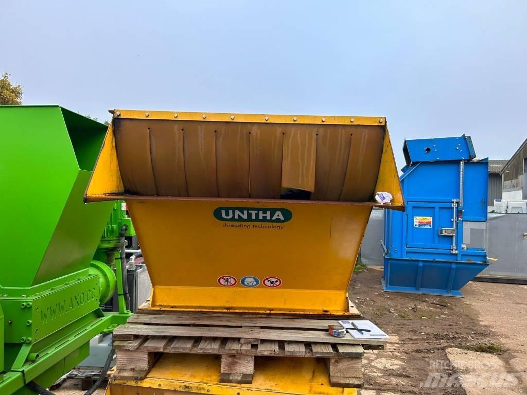 Untha RS50 Feed Hood Prügi/käitluse ja karjäärimasinate varuosad