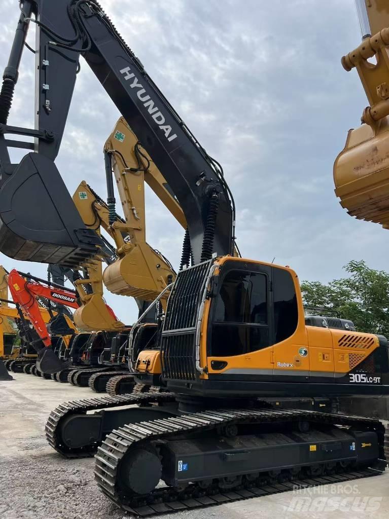 Hyundai R305LC-9T Roomikekskavaatorid