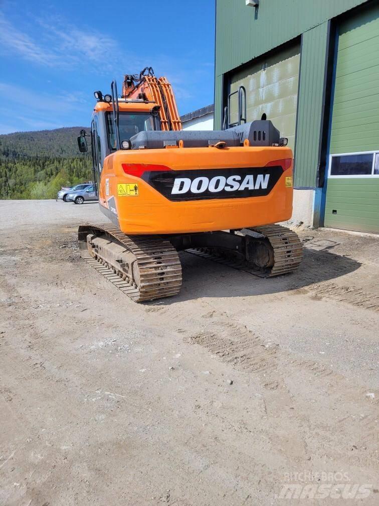 Doosan DX 180 LC Roomikekskavaatorid