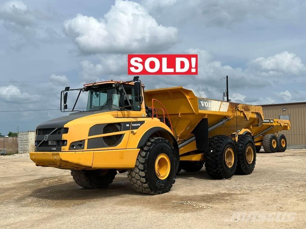 Volvo A40G Liigendraamiga pinnaseveokid