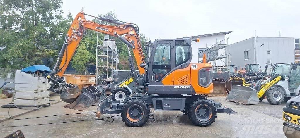 Doosan DX 100 W-7 Ratasekskavaatorid