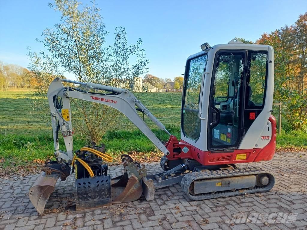 Takeuchi TB 216 Miniekskavaatorid < 7 t