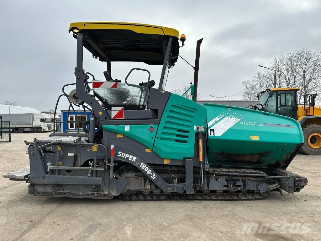 Vögele Super 1800-3i Asfaldilaoturid