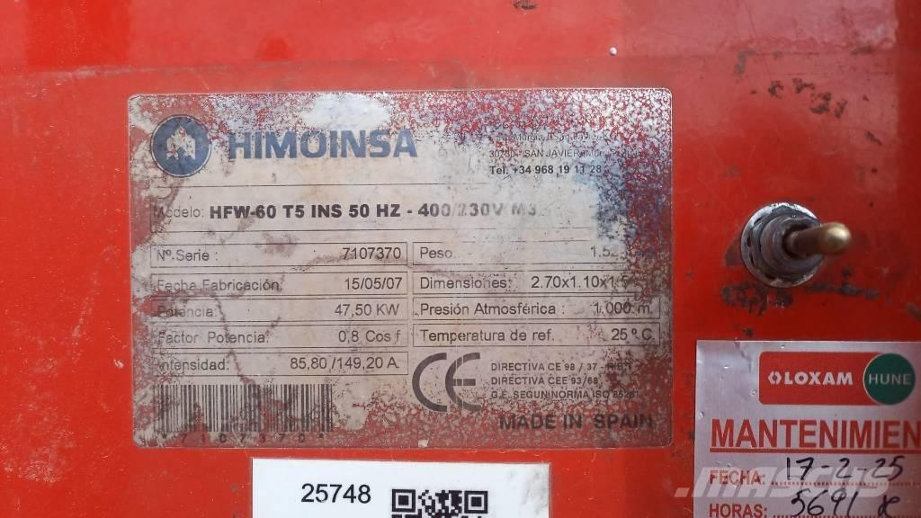Himoinsa HFW 60 Diiselgeneraatorid