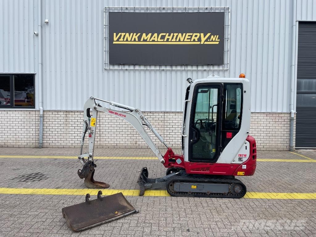 Takeuchi TB 216 Miniekskavaatorid < 7 t