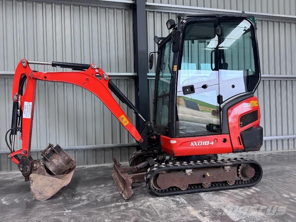 Kubota KX 018-4 Miniekskavaatorid < 7 t