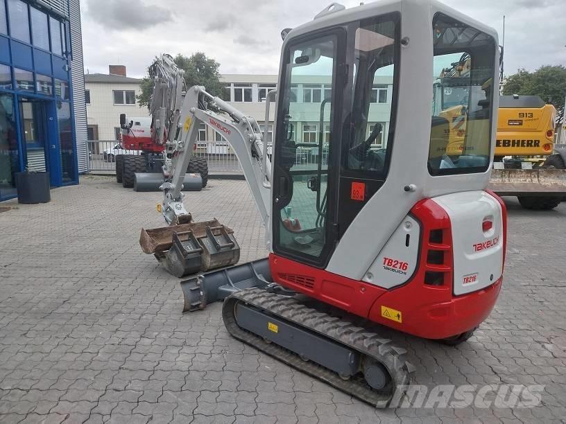 Takeuchi TB 216 A Miniekskavaatorid < 7 t