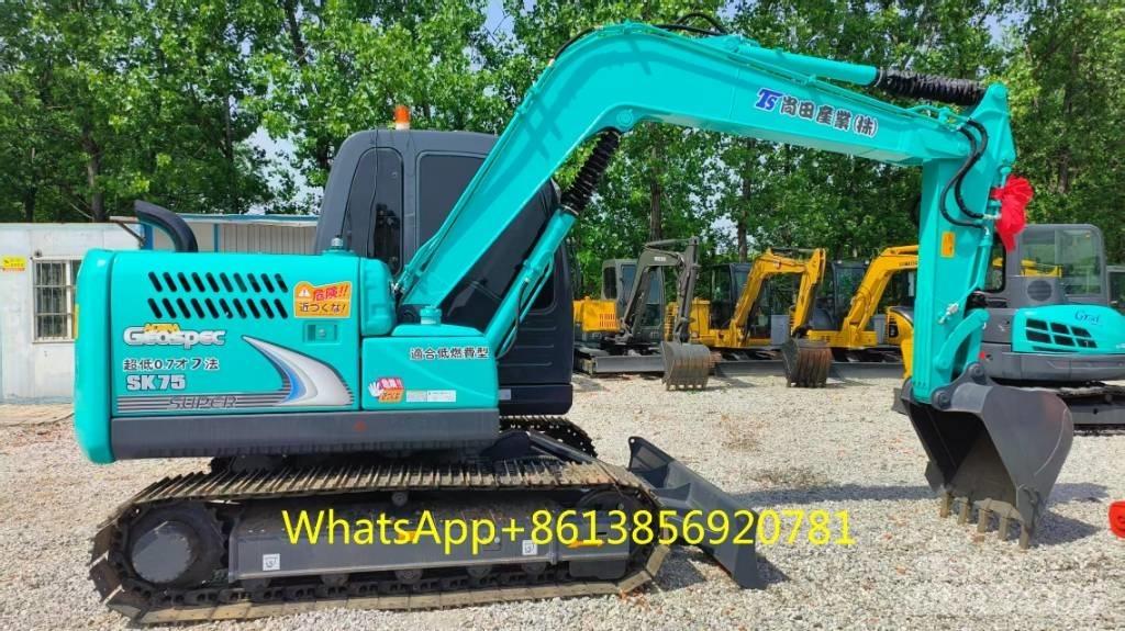 Kobelco SK 75 Roomikekskavaatorid
