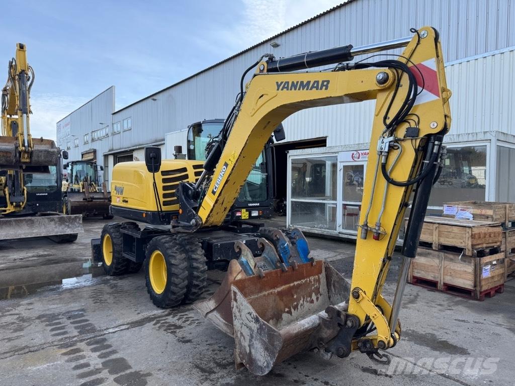 Yanmar B95W (40810) Ratasekskavaatorid