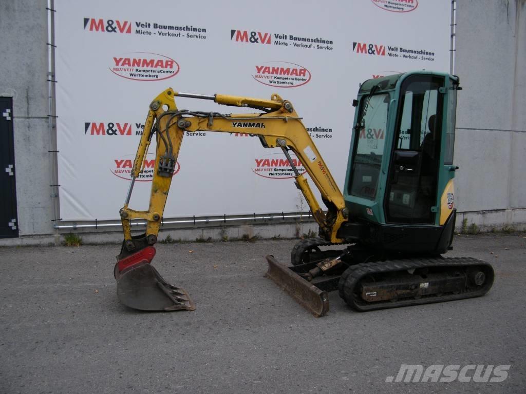 Yanmar Vio 25 CR-3 Miniekskavaatorid < 7 t