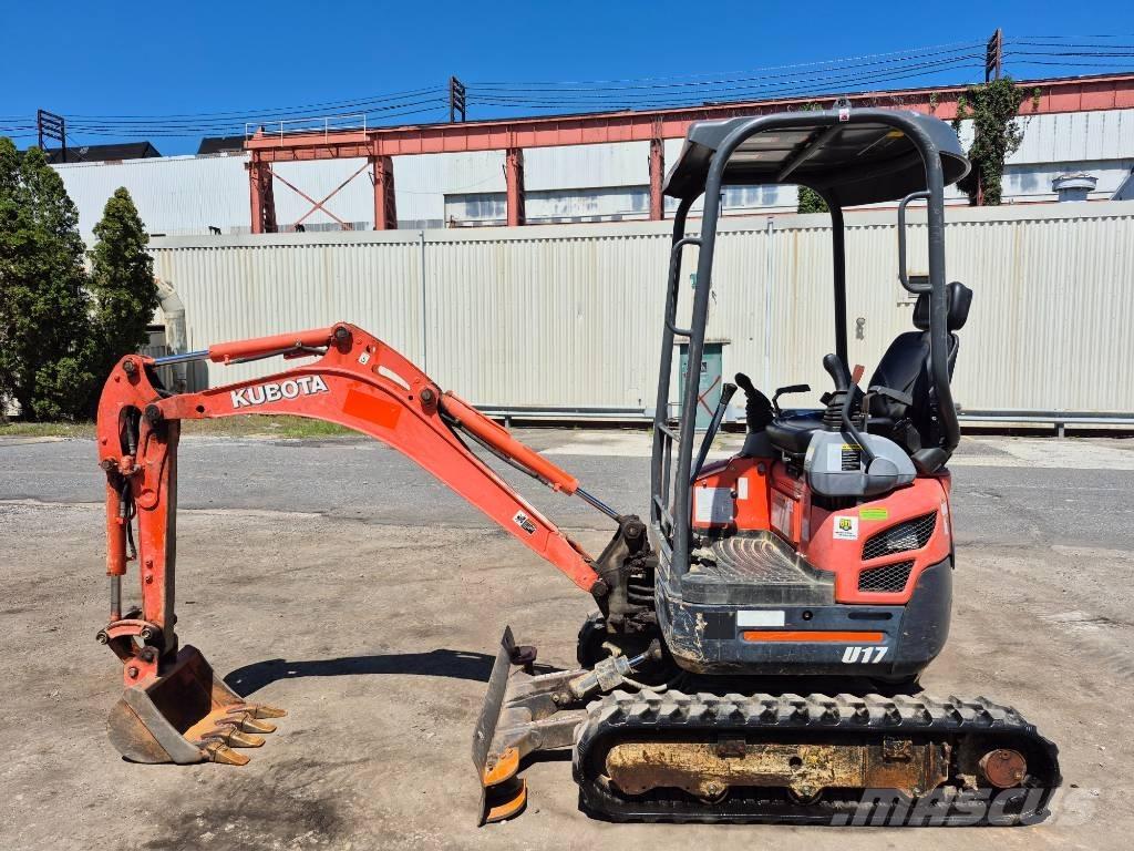 Kubota U 17 Miniekskavaatorid < 7 t