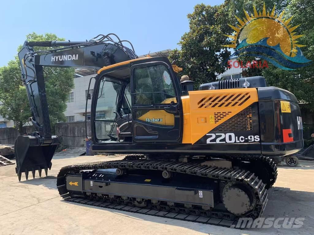 Hyundai R220LC-9S Roomikekskavaatorid