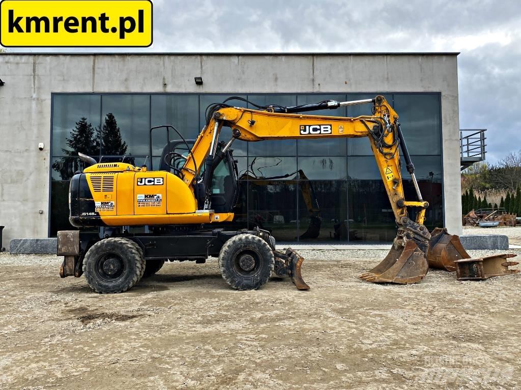 JCB JS 145 W Ratasekskavaatorid