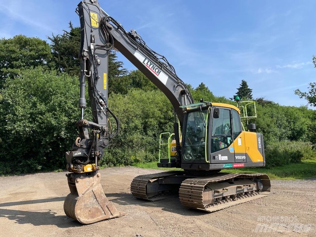 Volvo EC 140 EL Roomikekskavaatorid