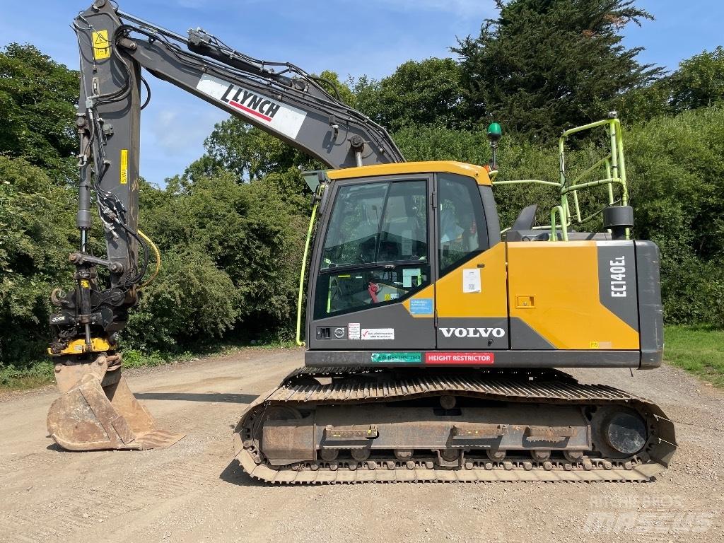 Volvo EC 140 EL Roomikekskavaatorid