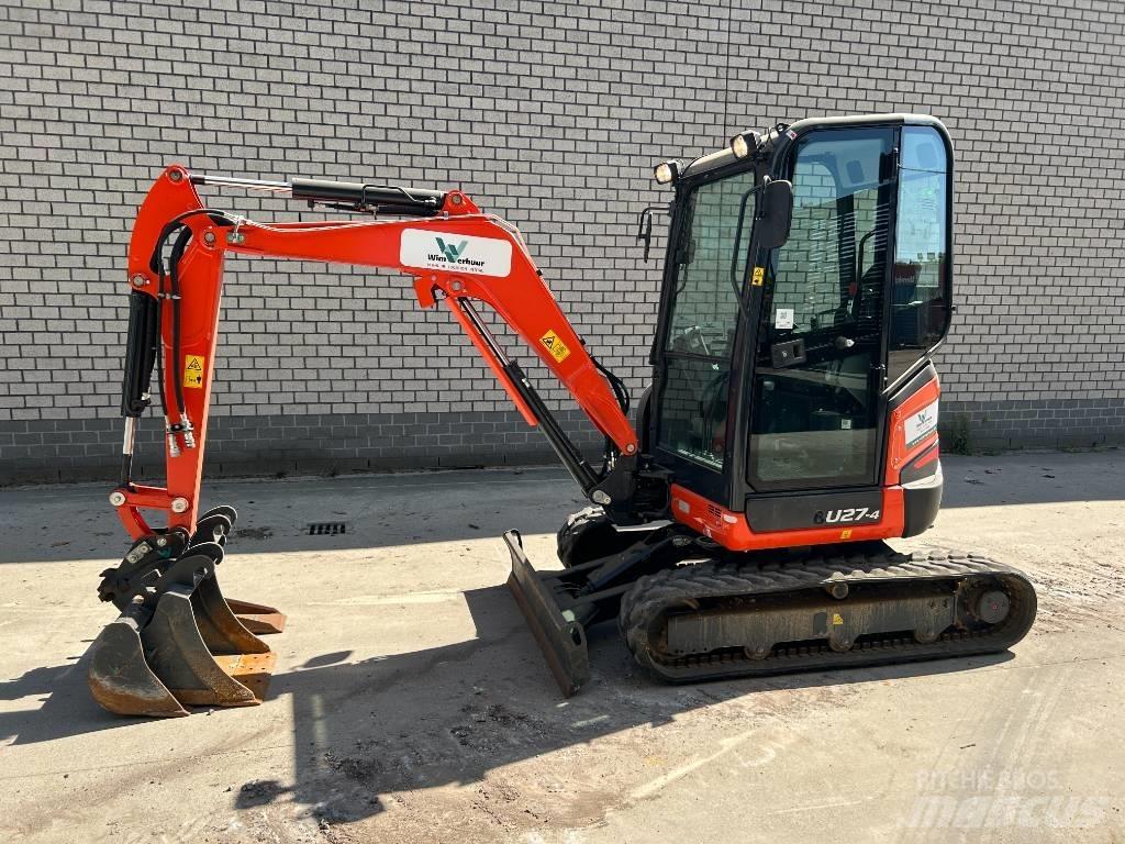 Kubota U 27-4 Miniekskavaatorid < 7 t