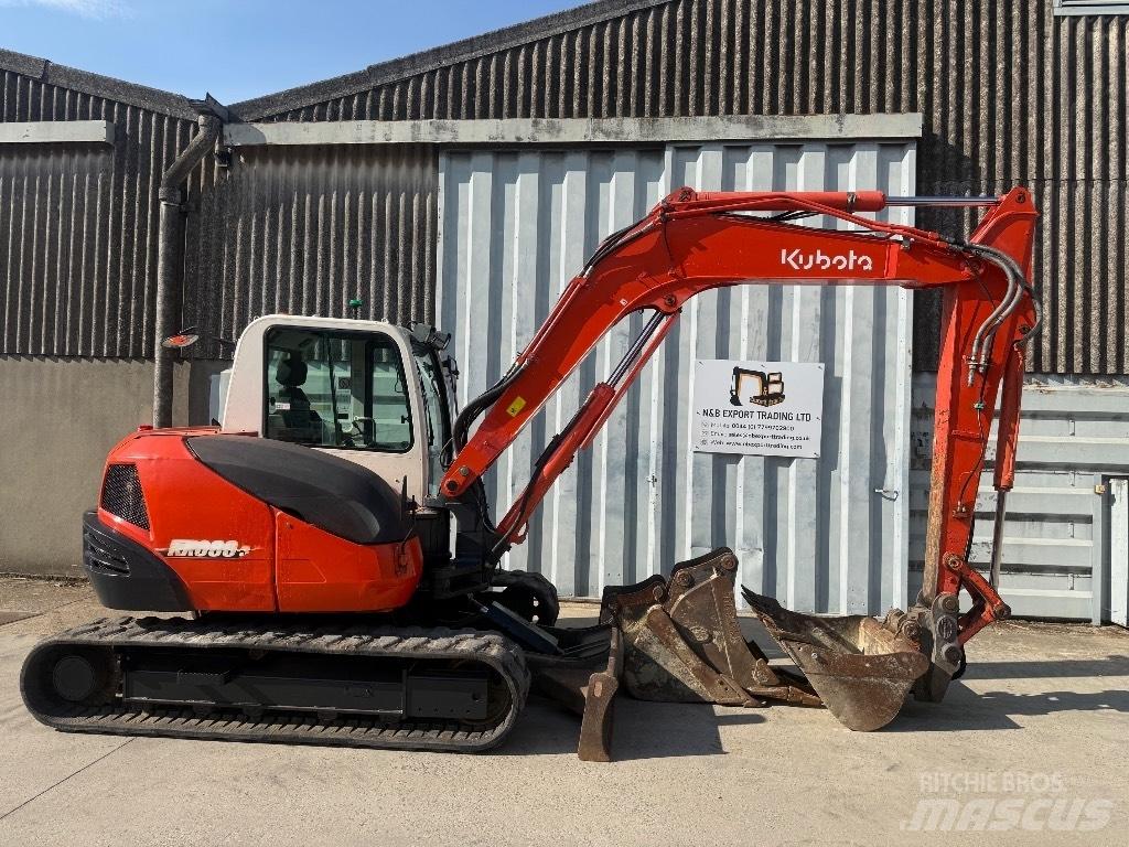 Kubota KX 080 Väikeekskavaatorid 7t-12t