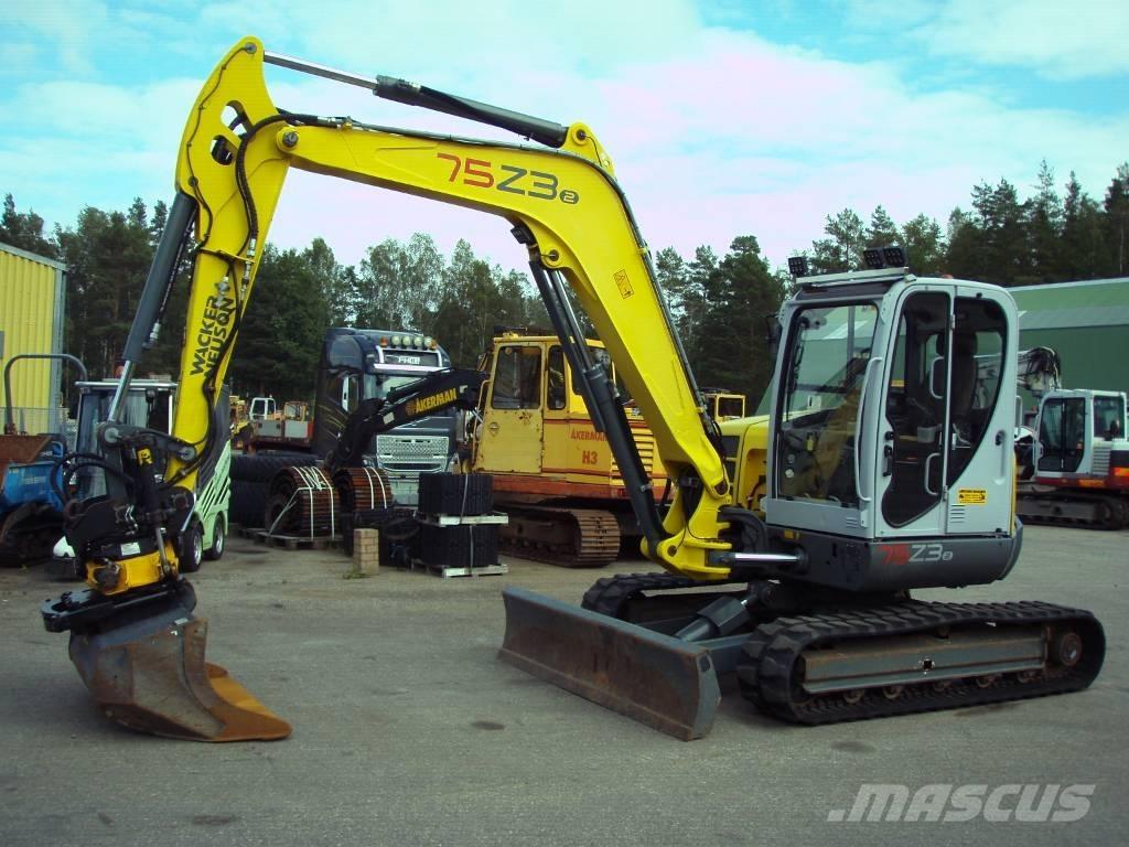 Wacker Neuson 75 Z3 Väikeekskavaatorid 7t-12t