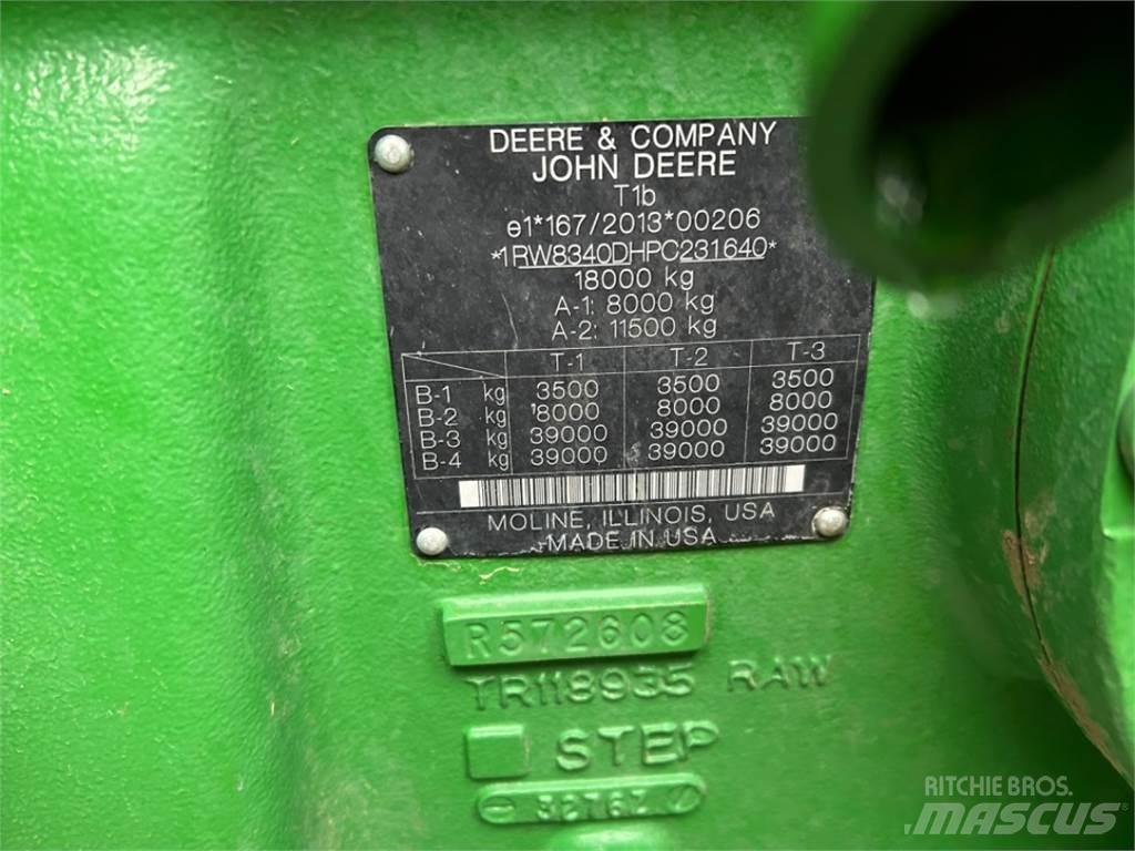 John Deere 8R340 Traktorid