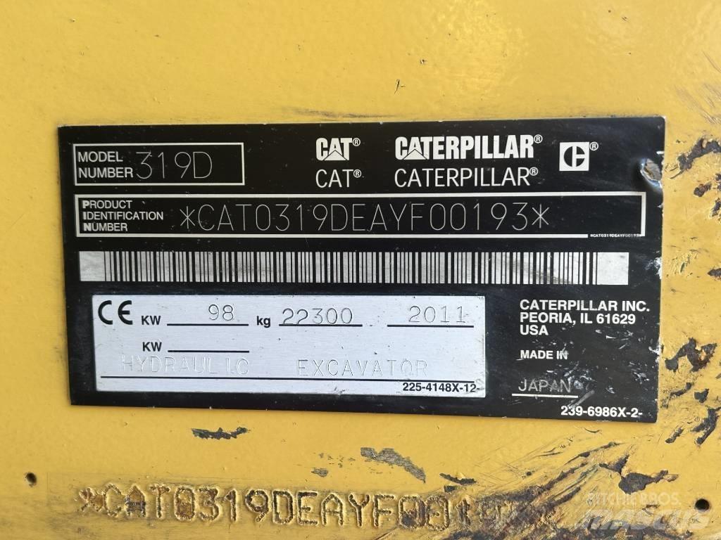 CAT 319 D L Roomikekskavaatorid