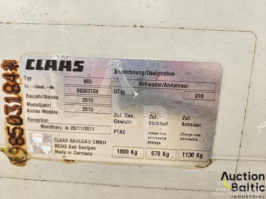 CLAAS Liner 2600 Vaalutid