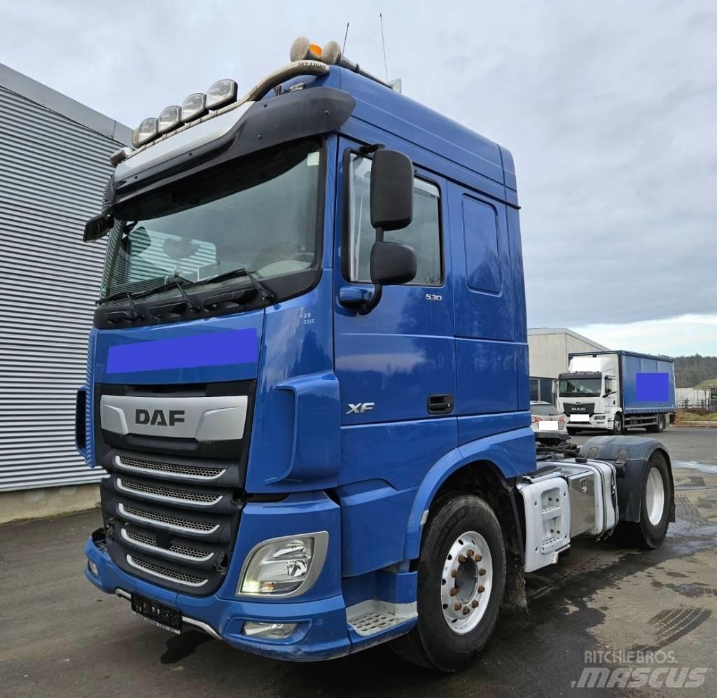 DAF XF 530 Unfall Sadulveokid