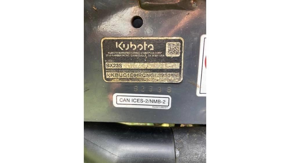 Kubota BX23s Traktorid