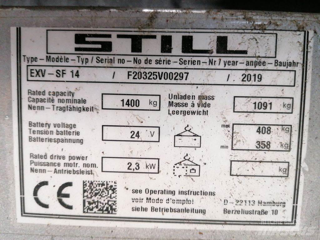 Still EXV-SF14 Järelkäidavad virnastajad