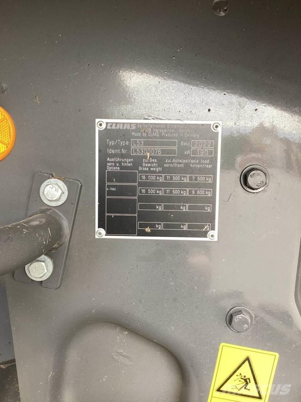 CLAAS Trion 520 Teraviljakombainid