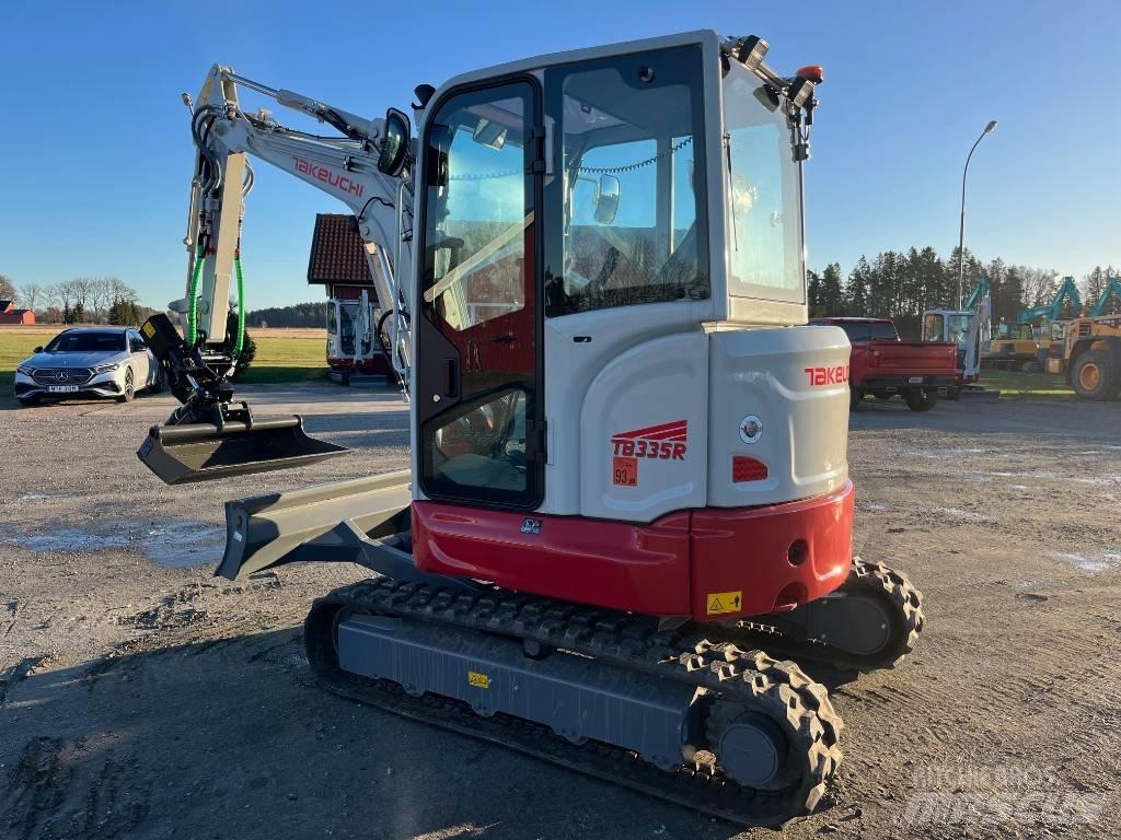Takeuchi TB 335 R Miniekskavaatorid < 7 t