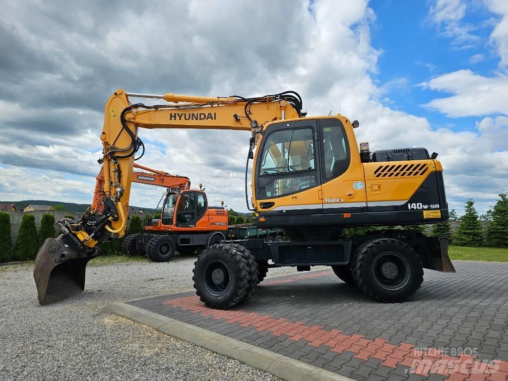 Hyundai 140 W 9 A Ratasekskavaatorid