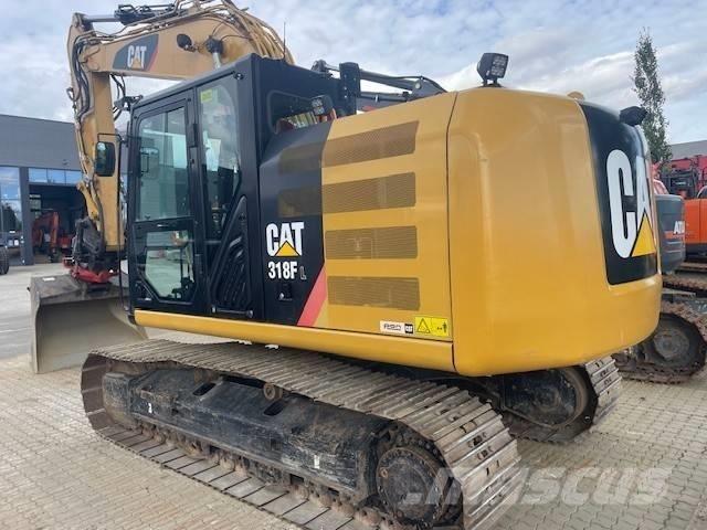 CAT 318FL Roomikekskavaatorid