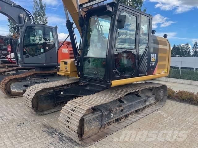 CAT 318FL Roomikekskavaatorid
