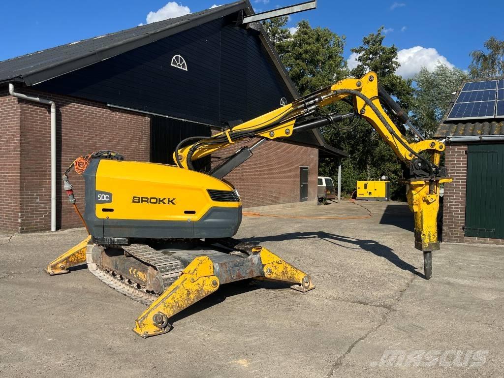 Brokk 500 Muud ekskavaatorid