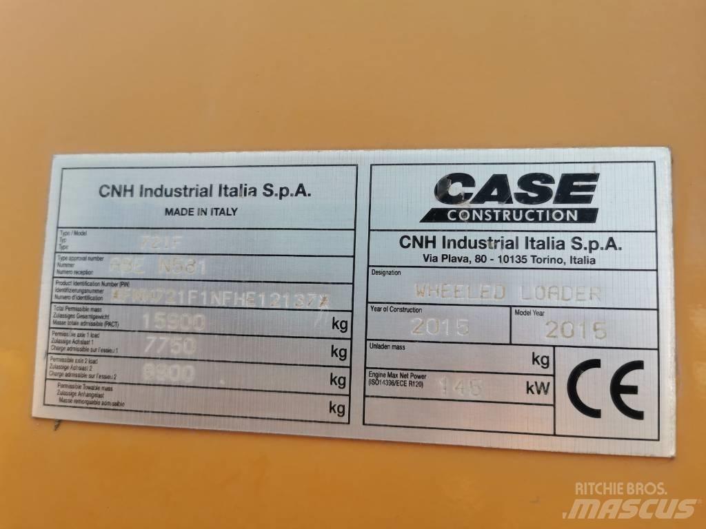 CASE 721F Z-Bar Rataslaadurid