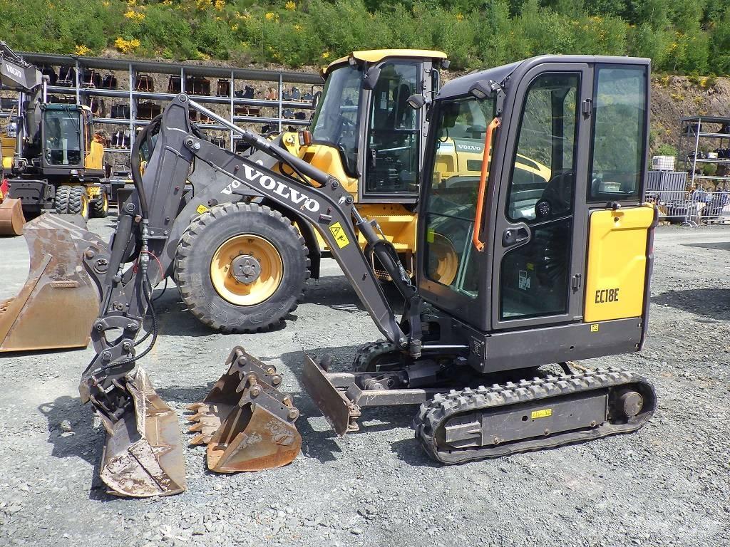 Volvo EC 18 E Miniekskavaatorid < 7 t